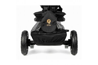 Tricycle QPlay RITO DELUX Rubber Black 9