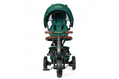 Tricycle QPlay RITO DELUXE Rubber Green 1