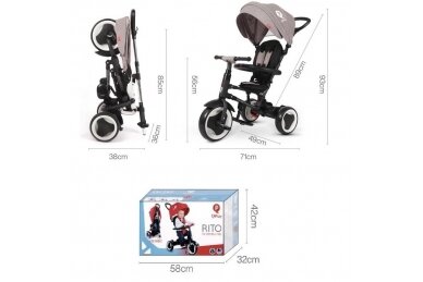 Tricycle QPlay RITO Red 10