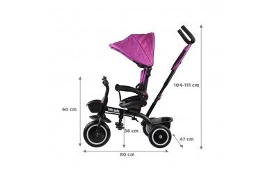 Tricycle SP0650 - TINY BIKE - EVA  Pink 1