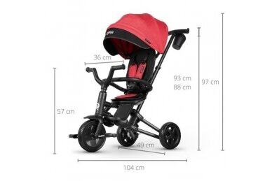 Tricycle QPlay  NOVA NIELLO Black 8