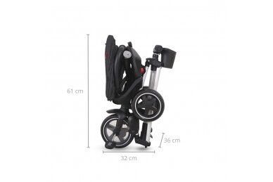 Tricycle QPlay  NOVA+Rubber Black 8