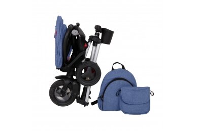 Tricycle QPlay  NOVA+Rubber Blue 1