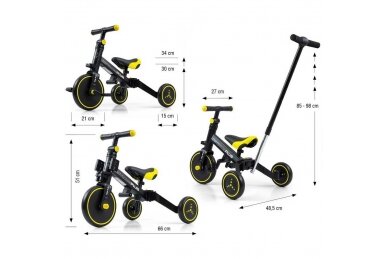 Three-wheel transformer Milly Mally OPTIMUS Plus 4in1 8