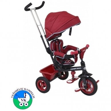 Triratukas BabyMix RIDER MIX 360 Red