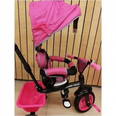 Triratukas BabyMix RIDER MIX 360 Red 6