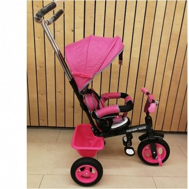 Triratukas BabyMix RIDER MIX 360 Red 7