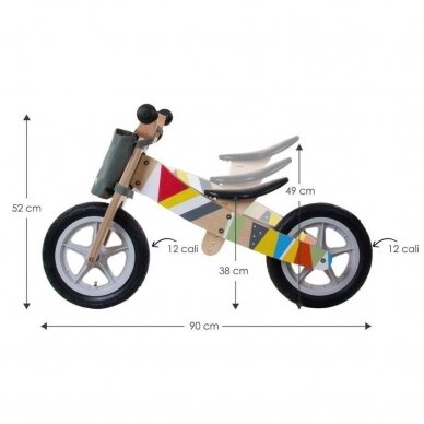 Triratukas-Dviratukas be pedalų SUN BABY 4