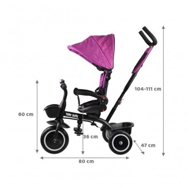 Triratukas SP0650 - TINY BIKE - EVA  Pink 1