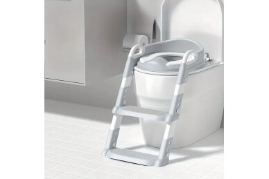 Toilet seat with ladder LEA