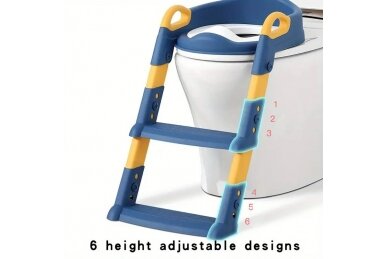 Toilet seat with ladder LEA 3