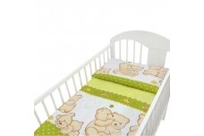 Bedding set 2 pcs Ankras PRZYJACIELE Green