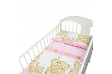 Bedding set 2 pcs Ankras PRZYJACIELE Pink