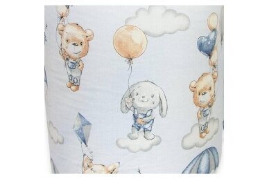 Bedding set 2 pcs Ankras ANIMALS in PARACHUTES Blue