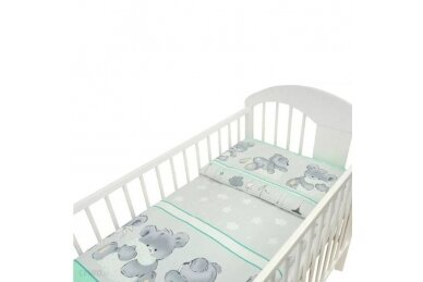 Bedding set 2 pcs Ankras MIKA, Mint