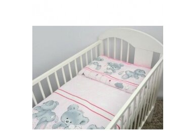 Bedding set 2 pcs Ankras MIKA Pink