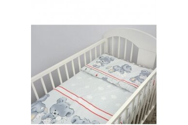 Bedding set 2 pcs Ankras MIKA Grey