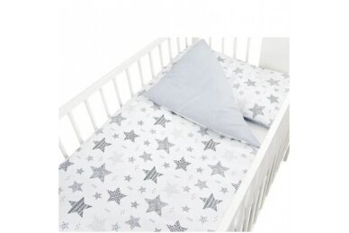 Bedding set 2 pcs Ankras NEW STARS Grey