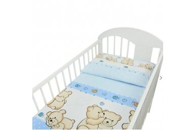 Bedding set 2 pcs Ankras PRZYJACIELE, Blue