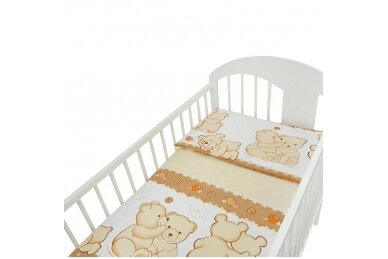 Bedding set 2 pcs Ankras PRZYJACIELE Beige