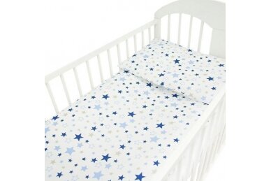 Bedding set 2 pcs Ankras STARS, Blue