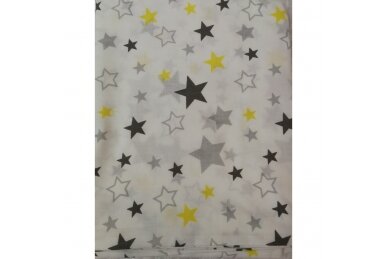 Bedding set 2 pcs Ankras STARS Grey 1