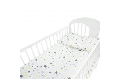 Bedding set 2 pcs Ankras STARS Grey