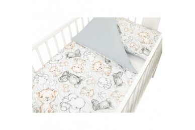 Bedding set 2 pcs Ankras for stroller, cradle