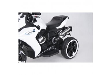 Children's electric motorcycle 01200ST-6V, White 4