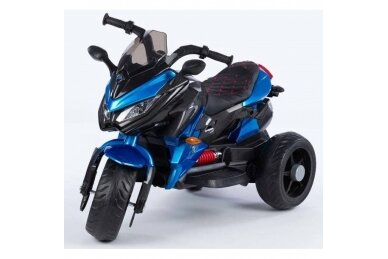 Children's electric motorcycle 5188-12V-EVA -Varnished, Blue 1