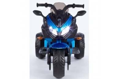 Children's electric motorcycle 5188-12V-EVA -Varnished, Blue 2