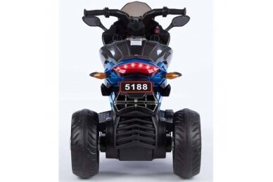Children's electric motorcycle 5188-12V-EVA -Varnished, Blue 3