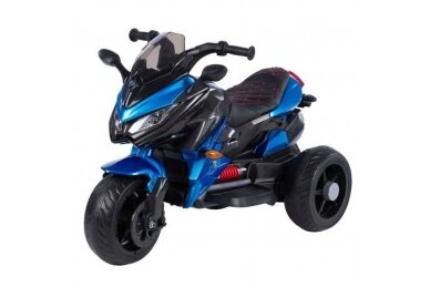 Children's electric motorcycle 5188-12V-EVA -Varnished, Blue