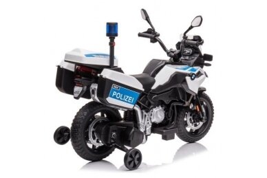 Children's electric motorcycle F850-BMW POLIZEI, 12V - EVA 2