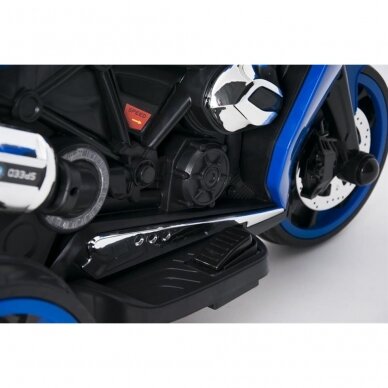 Vaikiškas elektrinis motociklas 01200ST-6V, Blue 12