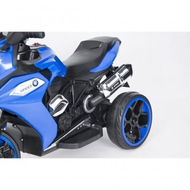 Vaikiškas elektrinis motociklas 01200ST-6V, Blue 4