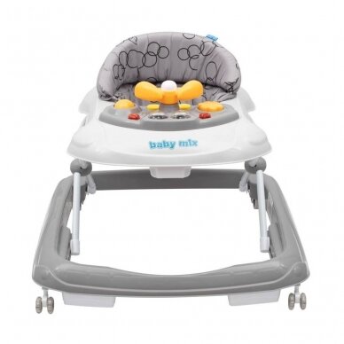 Vaikštynė BabyMix J-888EC Graphite 2