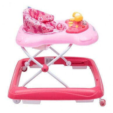 Vaikštynė BabyMix J-888 Pink 2