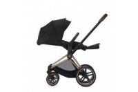 Stroller CYBEX  Priam V4  Sepia Black/Frame Rose Gold 2in1 12