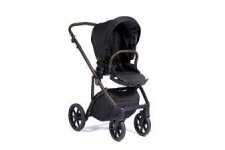 Stroller Nord Active Plus 2in1,  Brilliant Black, Bronze Brown 1