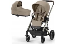 Cybex Balios S Lux Pushchair + Cot, Almond Beige