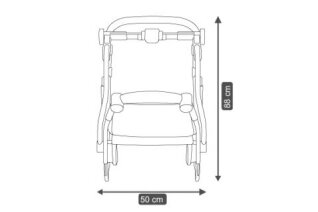 Stroller Camarelo BALEO 3in1 4