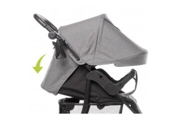 Stroller 4baby RAPID XXIV, Black 2