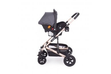 Stroller AMAIA 3in1, Dark Grey 8