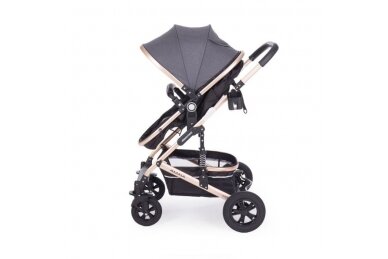 Stroller AMAIA 3in1, Dark Grey 5