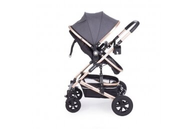 Stroller AMAIA 3in1, Dark Grey 4