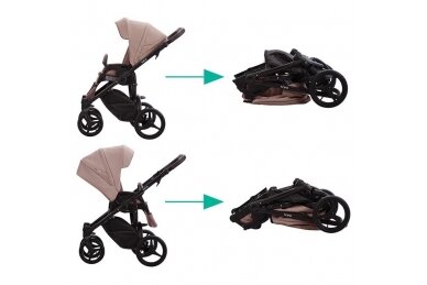 Stroller Bebetto LUCA PRO-35, 2in1 13