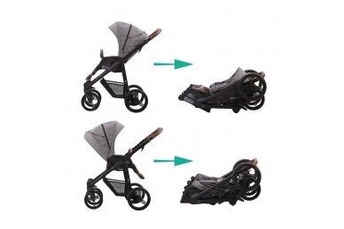 Stroller Bebetto NICO ESTILO 08, 2in1 13