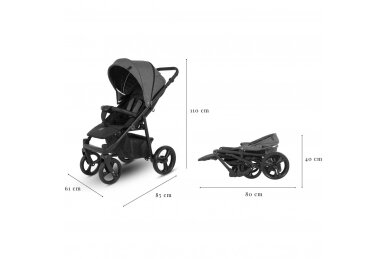 Stroller Camarelo EZE 08 6