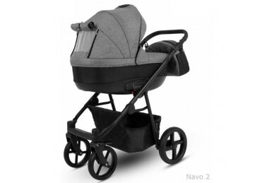 Stroller Camarelo NAVO-02, 3in1 2